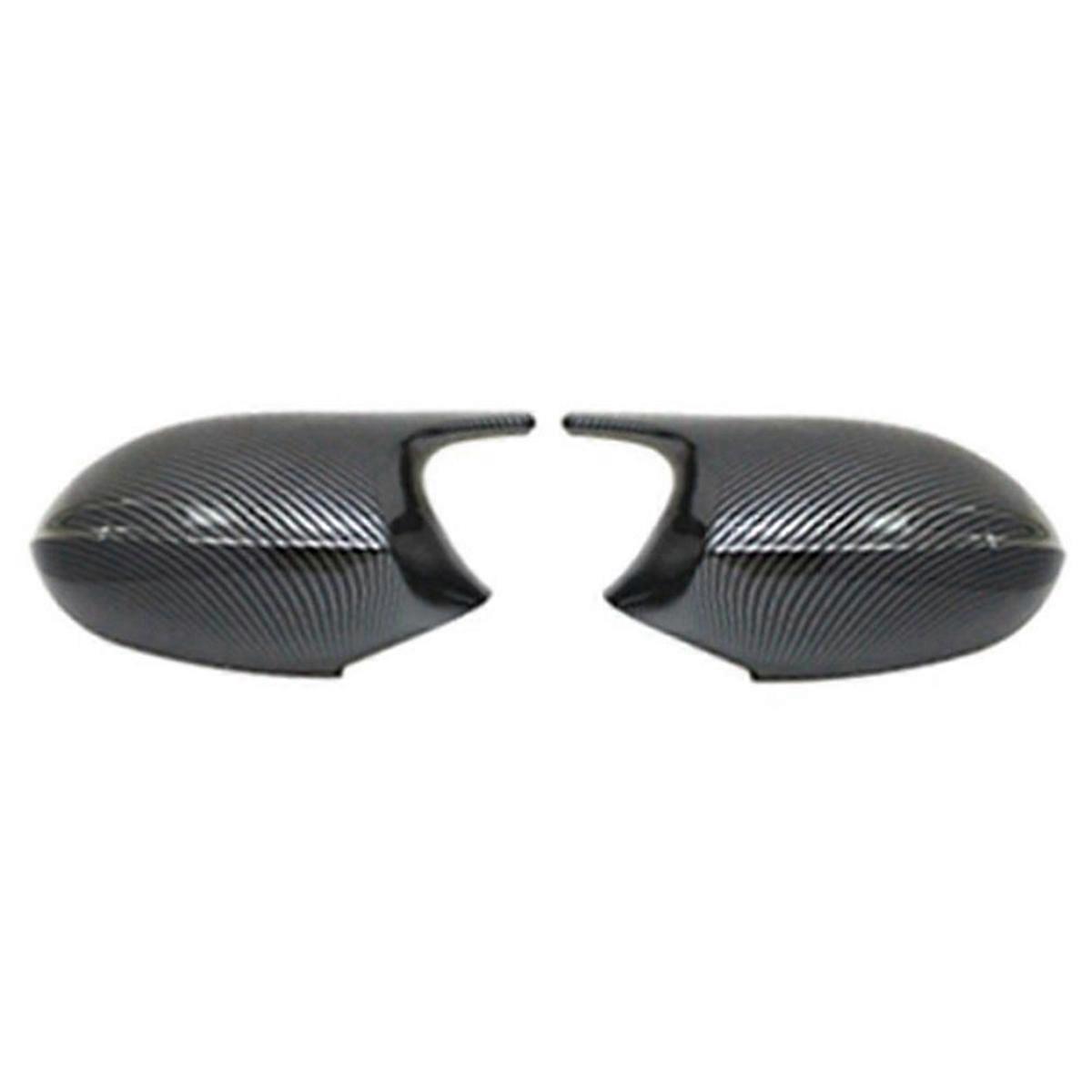 Car Rearview Mirror Side Mirror Cover Cap for E87 E81 E82 E90 E92 2004-2009 Side Mirror Shell Carbon Fiber