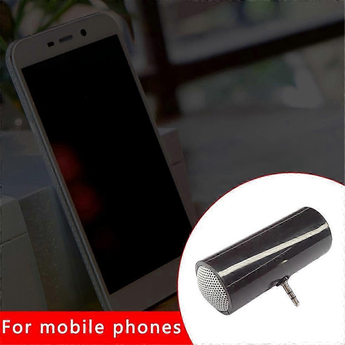 Mini Speaker 3.5mm Portable Speaker Mini Amplified Speaker Black
