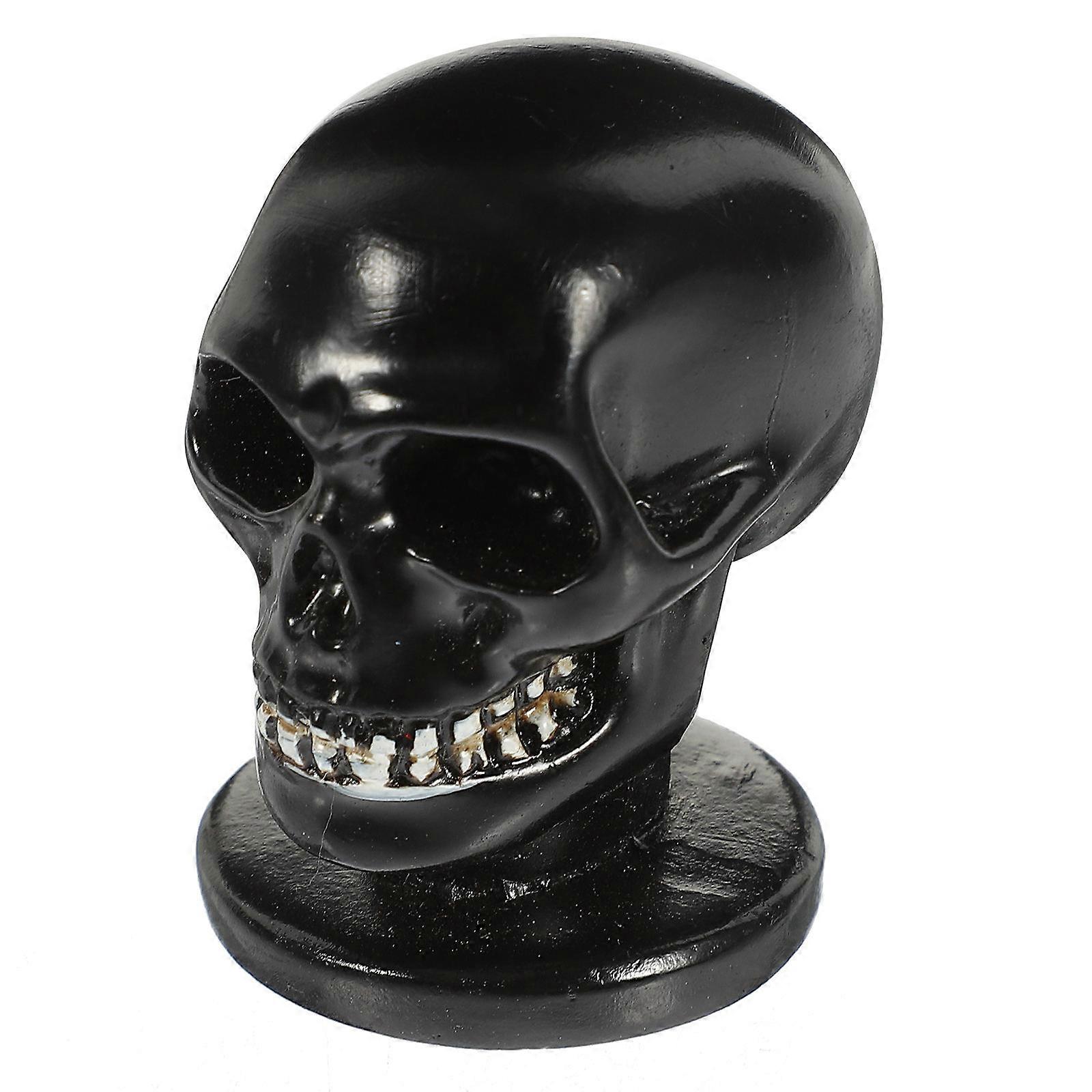 Haunted House Skull Skull Ornament for Decor Realistic Resin Skeleton Statue