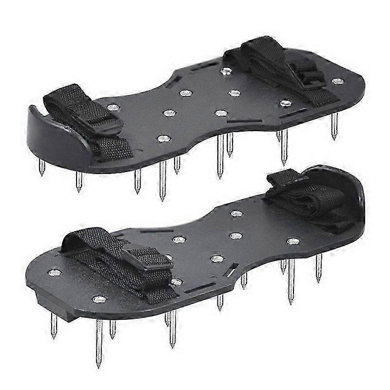 2025 Latest Model Pair of lawn ventilation soles, lawn aerator, soil quality improvement, 13 steel