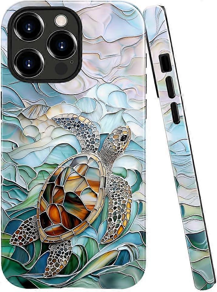 Compatible with iPhone 16 Pro Max,Anti-Scratch Glossy Case Cover