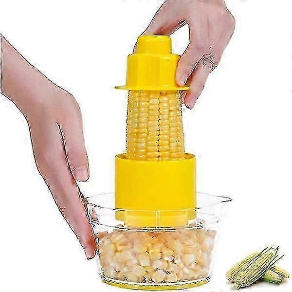 Corn Garlic Peeler, Multifunctional 4-in-1 Corn Peeler, Corn Stripper, Corn