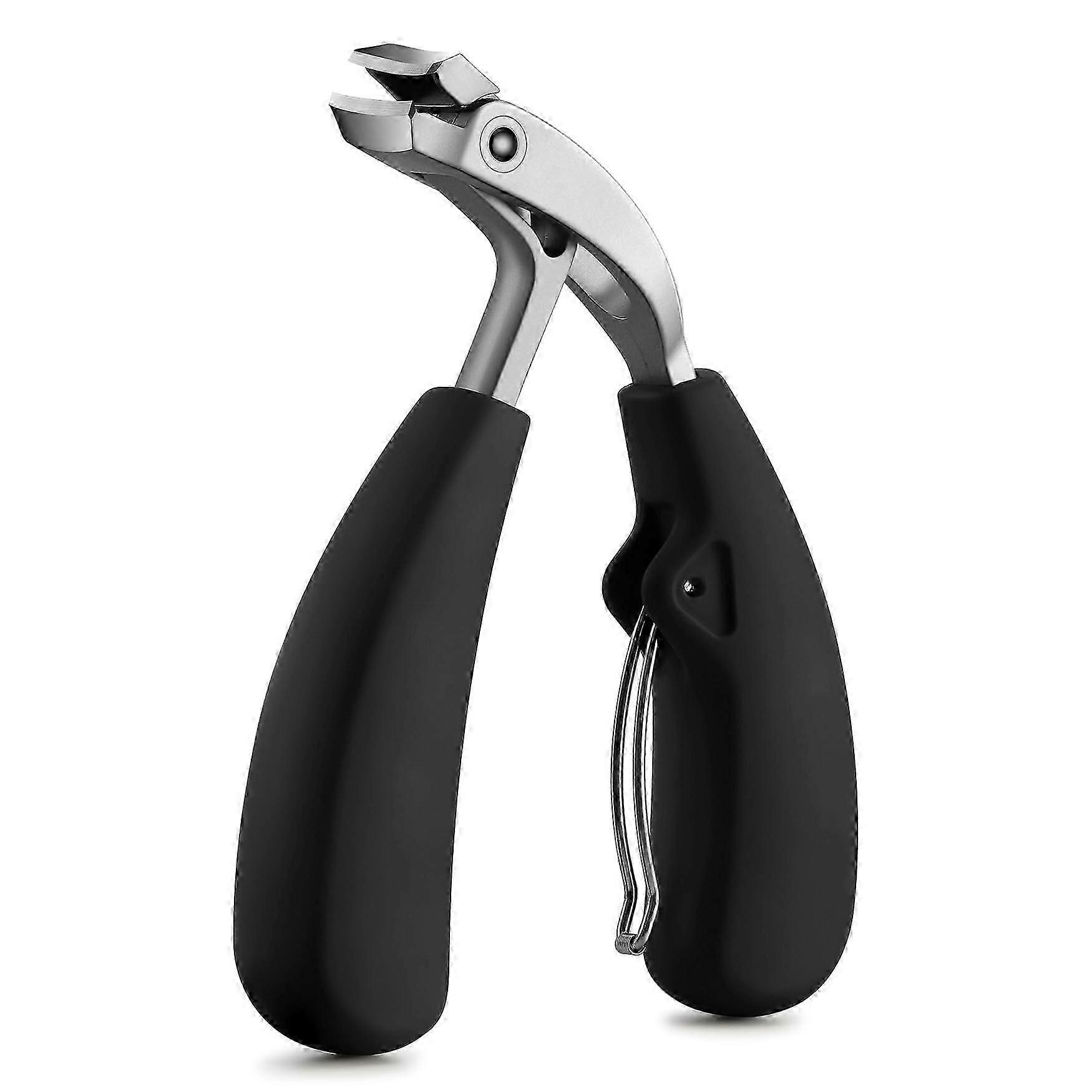 Angled head toenail clippers for thick nails, professional