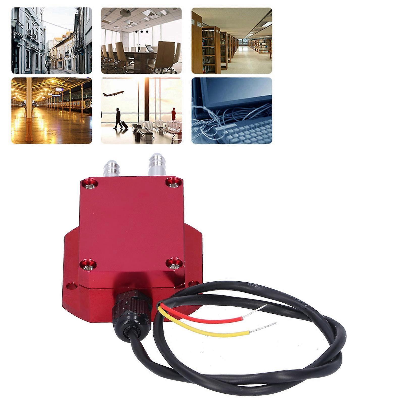 Wind Pressure Transmitter Red Micro Differential Sensor for Boiler Coal Mine DC24V0-20kpa