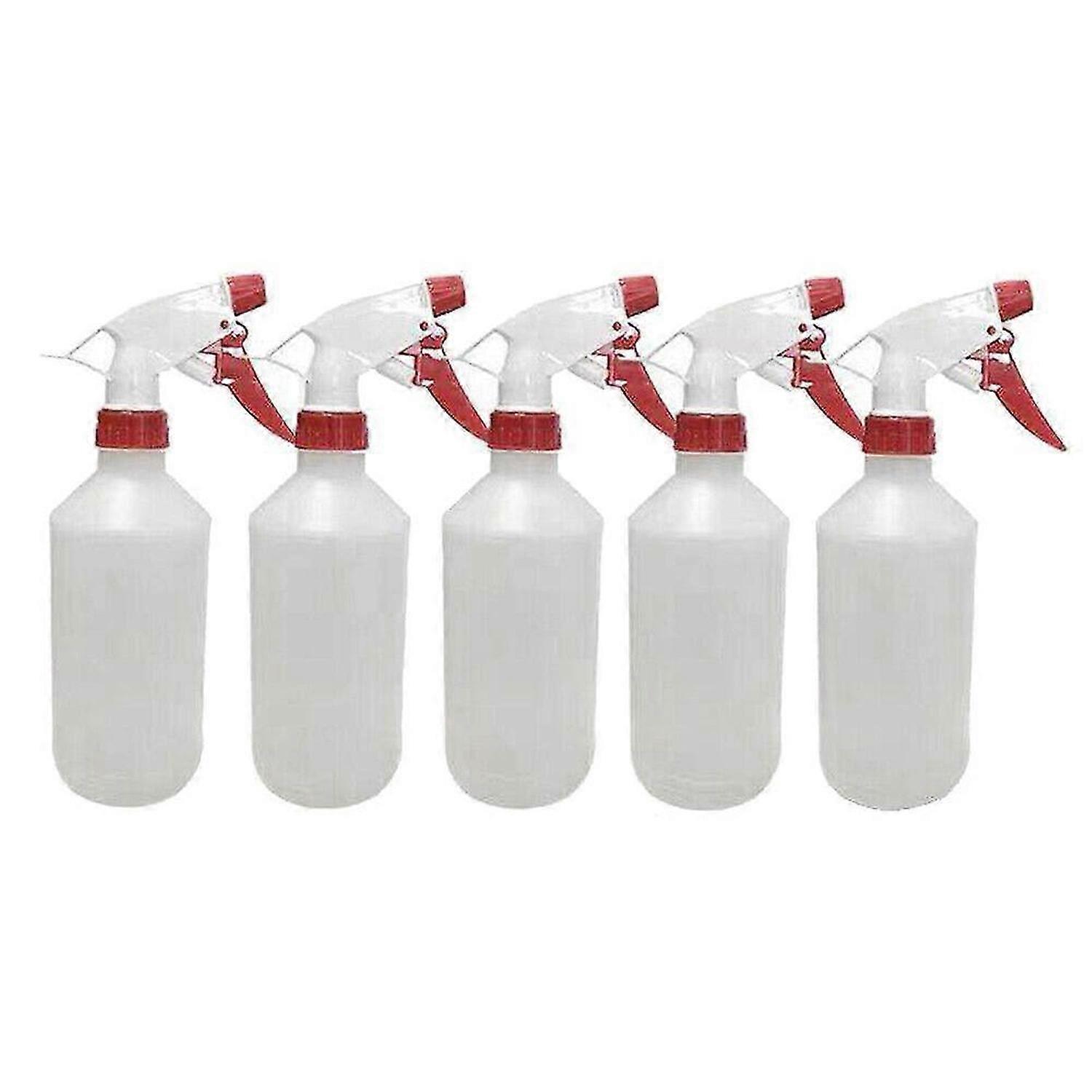 500Mlx5 Packs Plastic Trigger 16 Oz Foaming Cleaning Sprayers