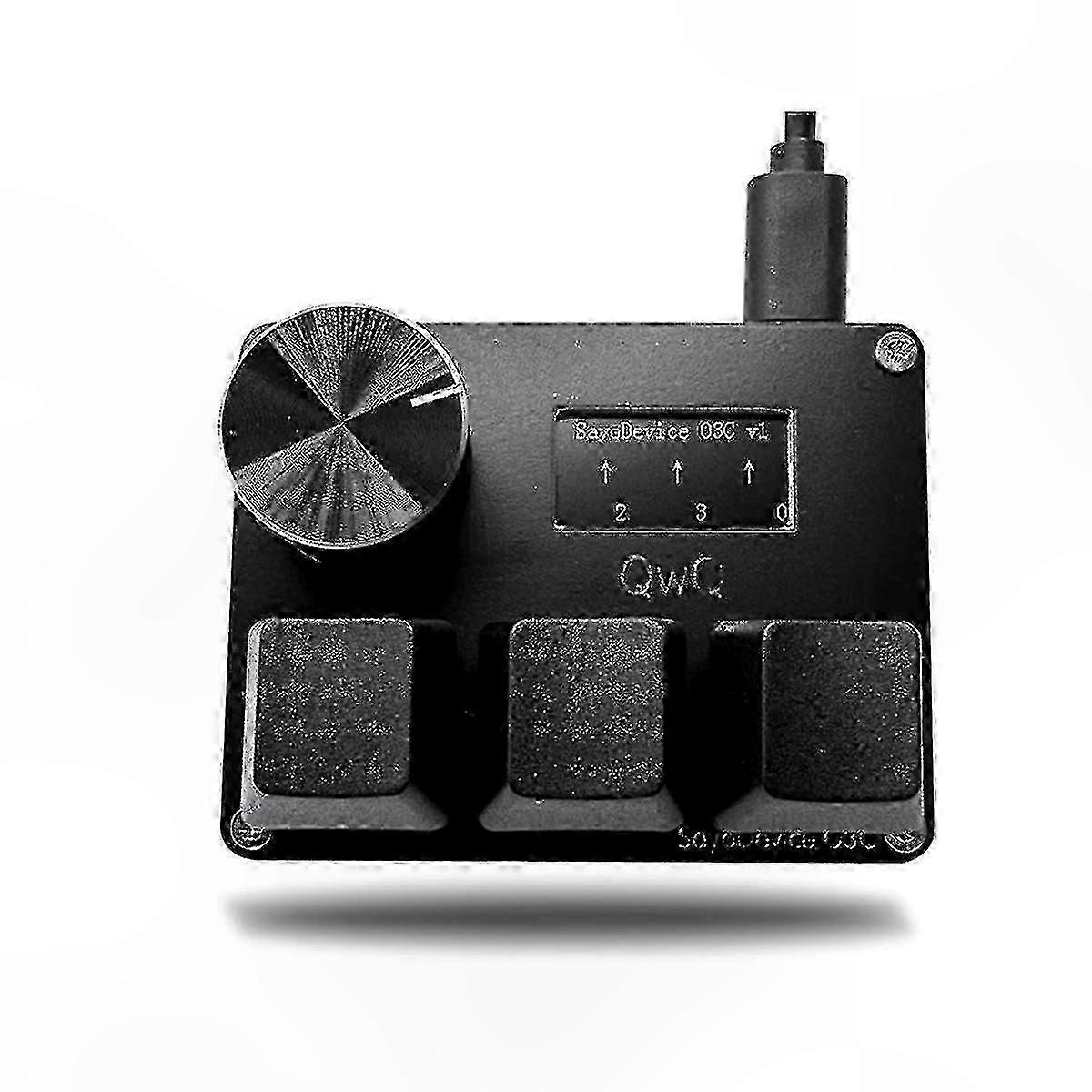 Magnetic Red Switches Keyboard with Rapid Trigger Hall Effect and Knob Screen Copy - KM