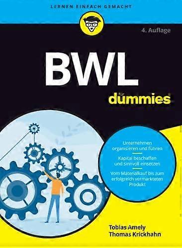 Bwl Fur Dummies by Thomas Krickhahn Paperback