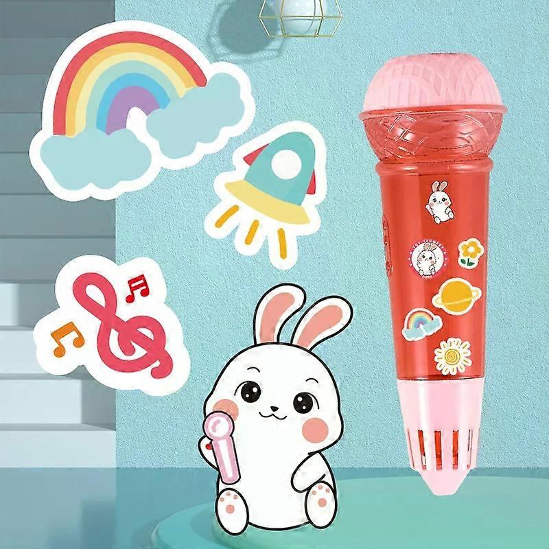 Children's Echo Microphone Toy For Singing Practice 24cm Large Music Enlightenment