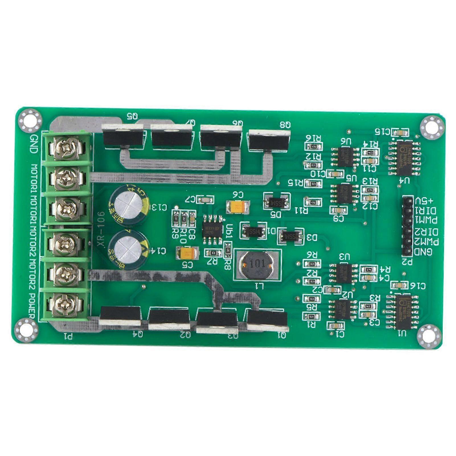Dual Motor Driver Module Board H Bridge Driver Chip DC IRF3205 MOSFET 3-36V 10A Peak 30A