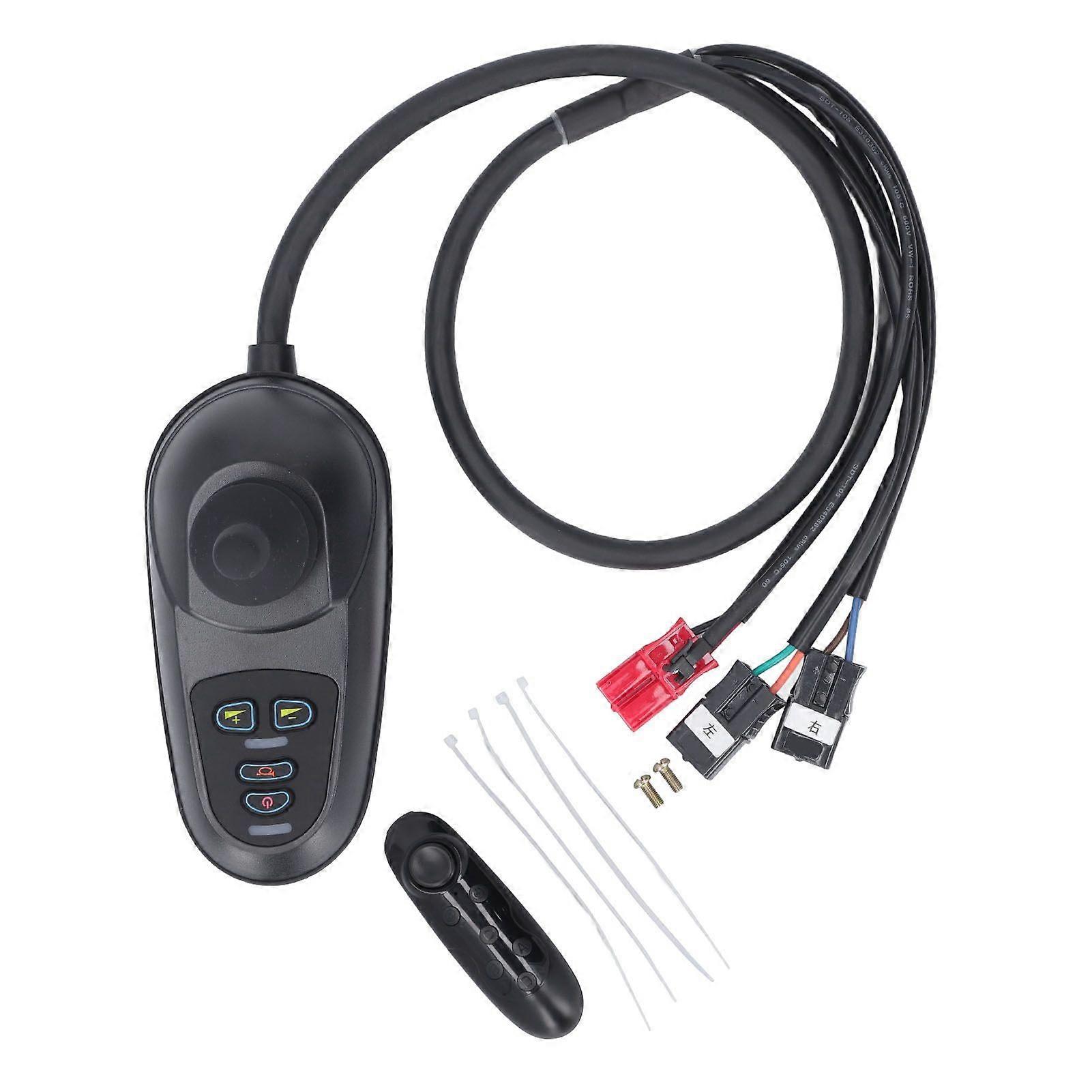 Electric Wheelchair Controller with Brake Connector Mobility Joystick Brush Motor Controller DC24V 45A