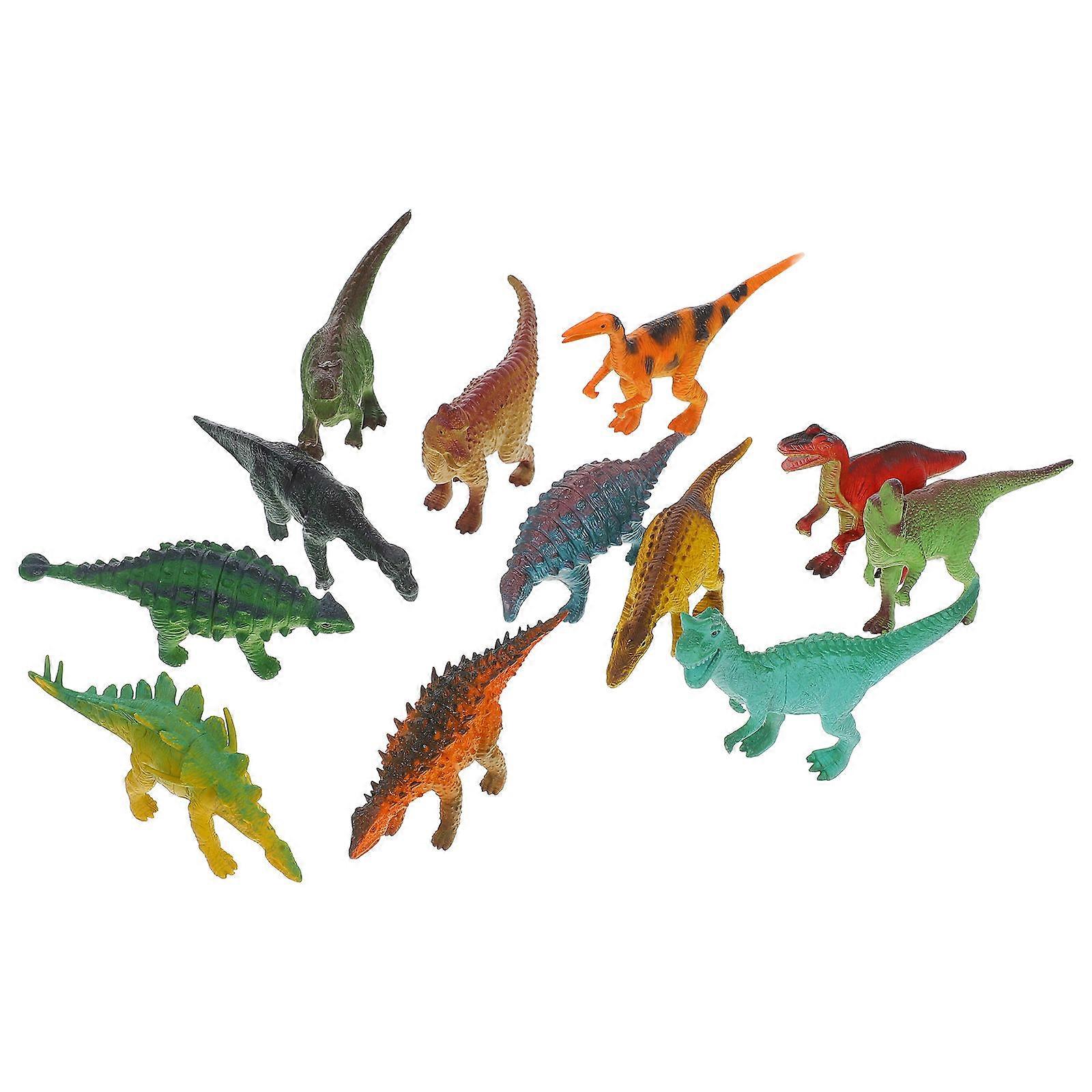 Plastic Animal Model Toy for Kids Playing 1Set Dinosaur Simulation Decor