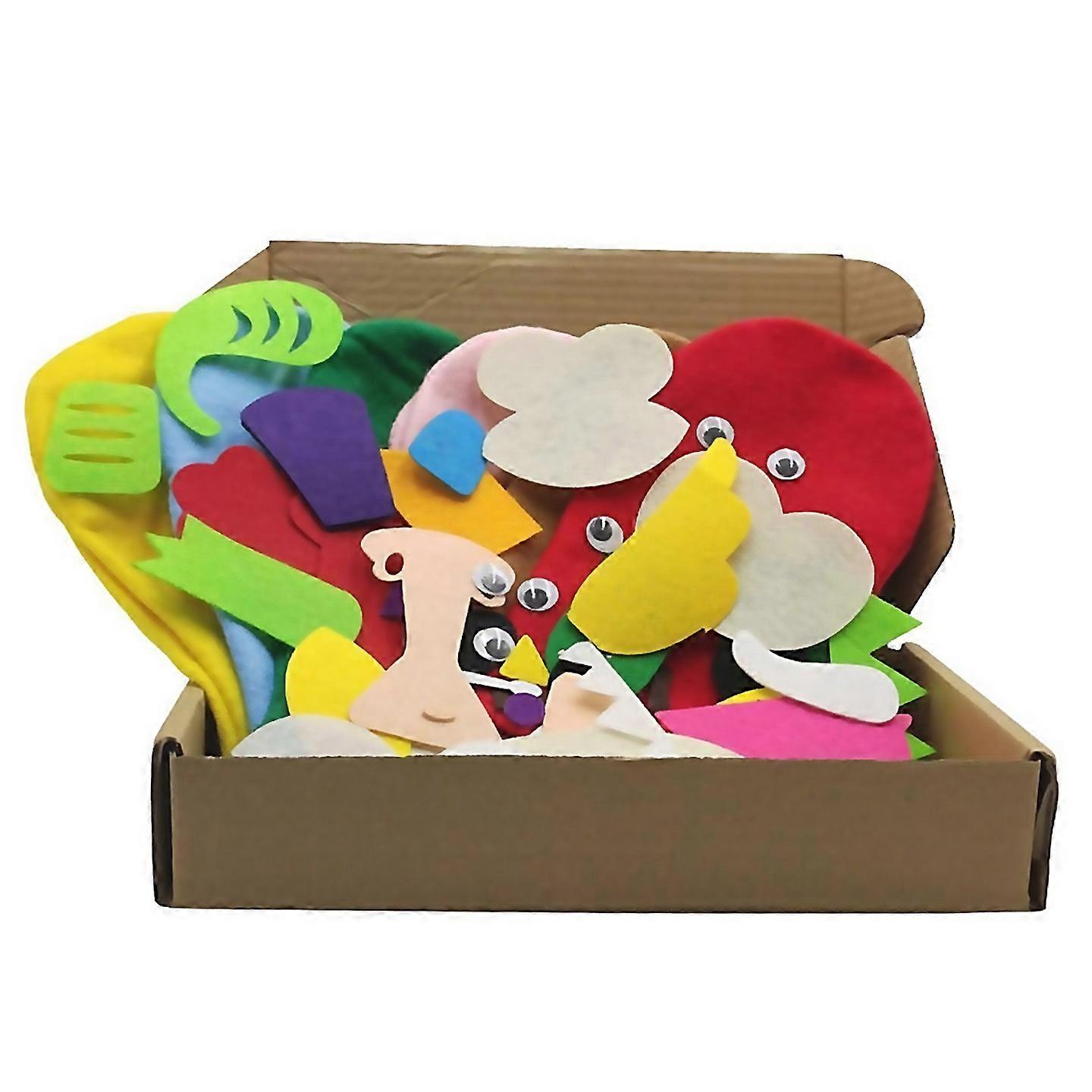 For Hand Puppet Making Kit Making Handicraft Felt