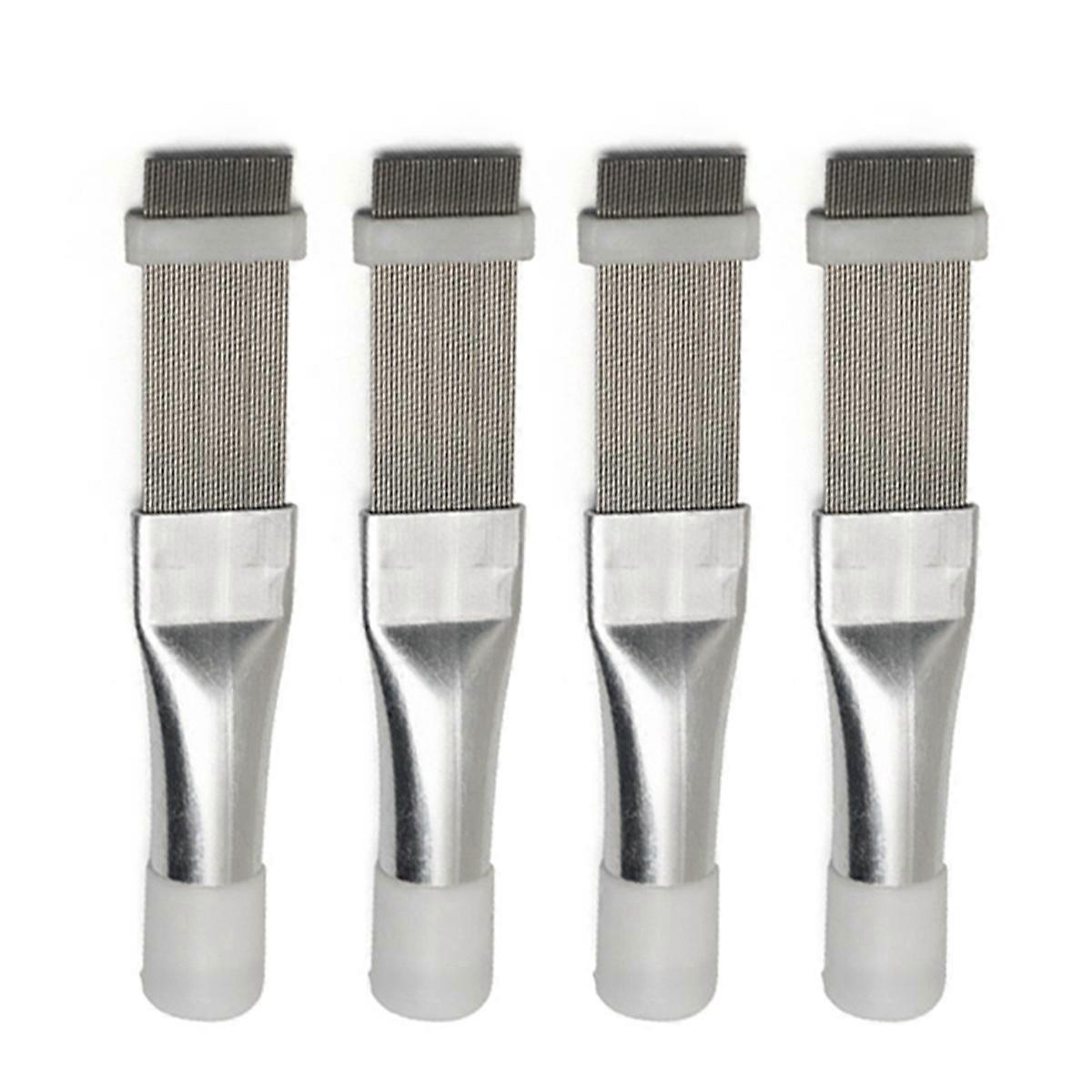 4PCS Air Conditioner Fin Cleaning Tool Home Cleaning Tool Coil Comb