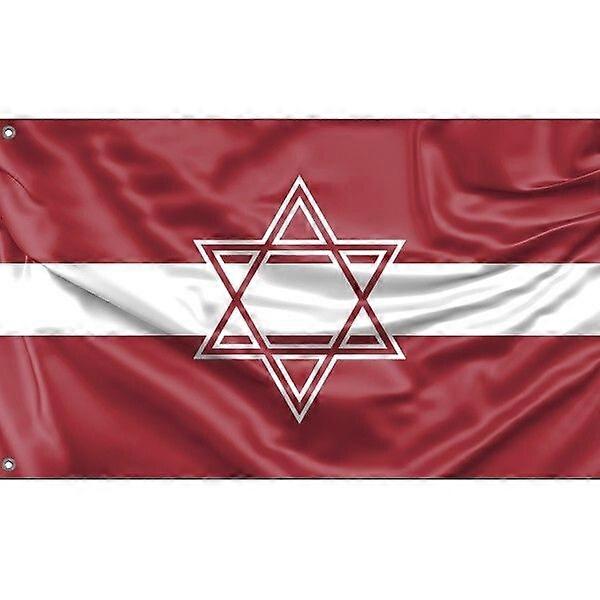 Latvian Jews Proposal Flag FG700