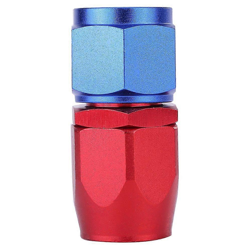 AN10 Fuel Line Hose End Swivel Fitting Oil Cooler Adapter Blue and Red Color Anodized 0