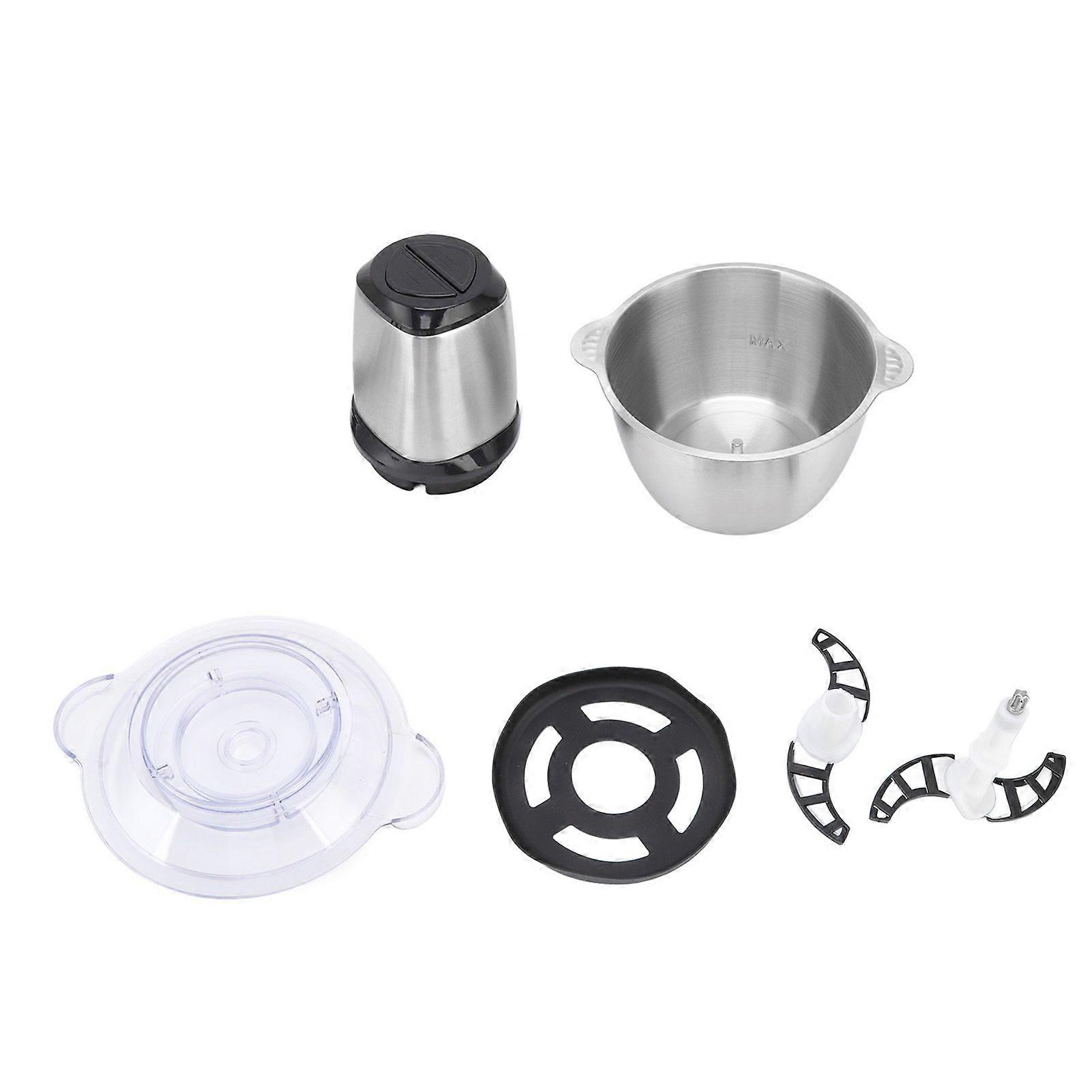 Electric Meat Grinder 350W 2L Two Levels Braking Function Easy Cleaning Stainless Steel Meat Chopper Meat Mincer EU Plug 200-240V