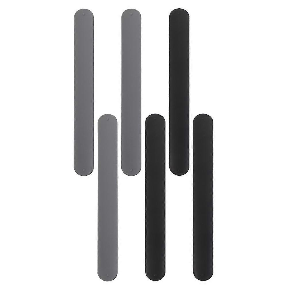 Silicone Wraps for Wrapping Paper Storage with 24Pcs Metal Strips Bands
