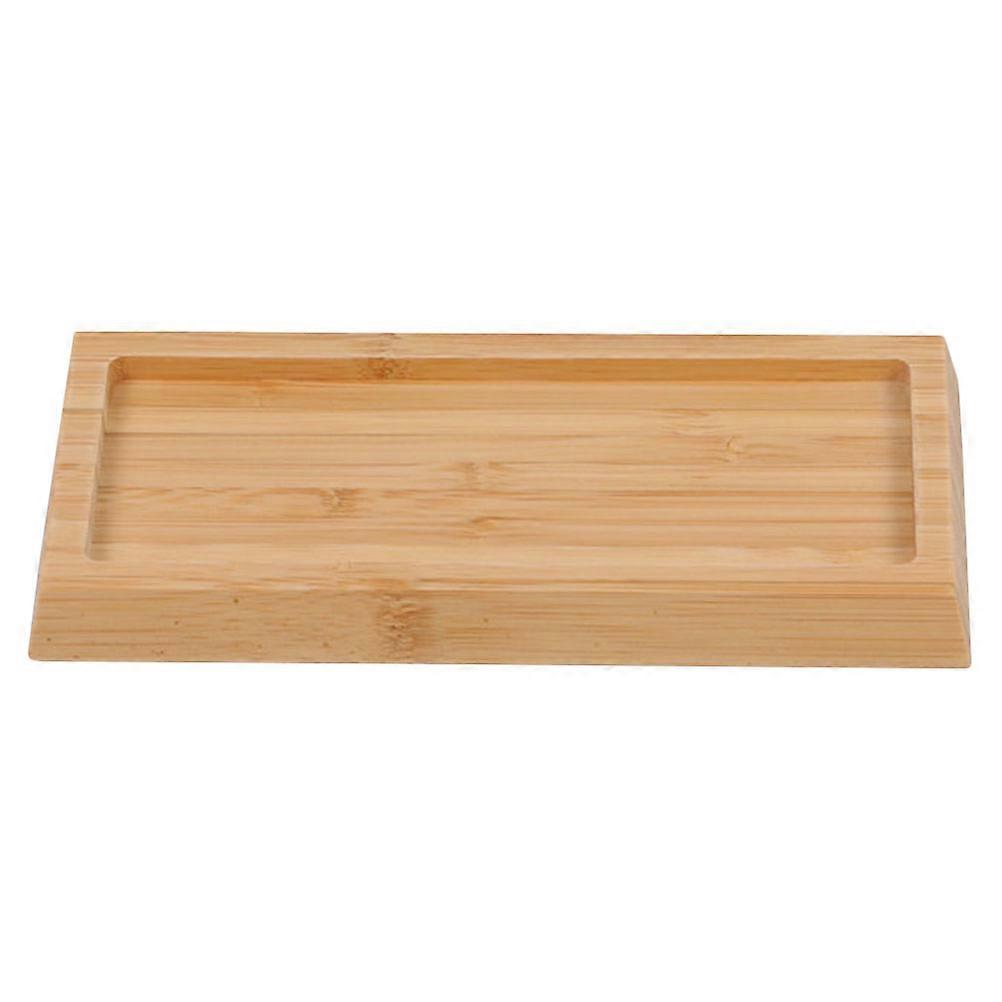 Kitchen Bamboo Whetstone Holder for Sharpening Stone 2Pcs Essential