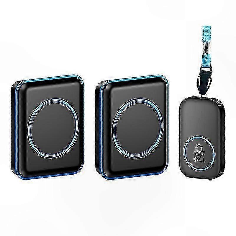 Wireless Caregiver Pager System with SOS Alert for Elderly Monitoring, 1000FT Range Call Button for Patient and Disabled Support