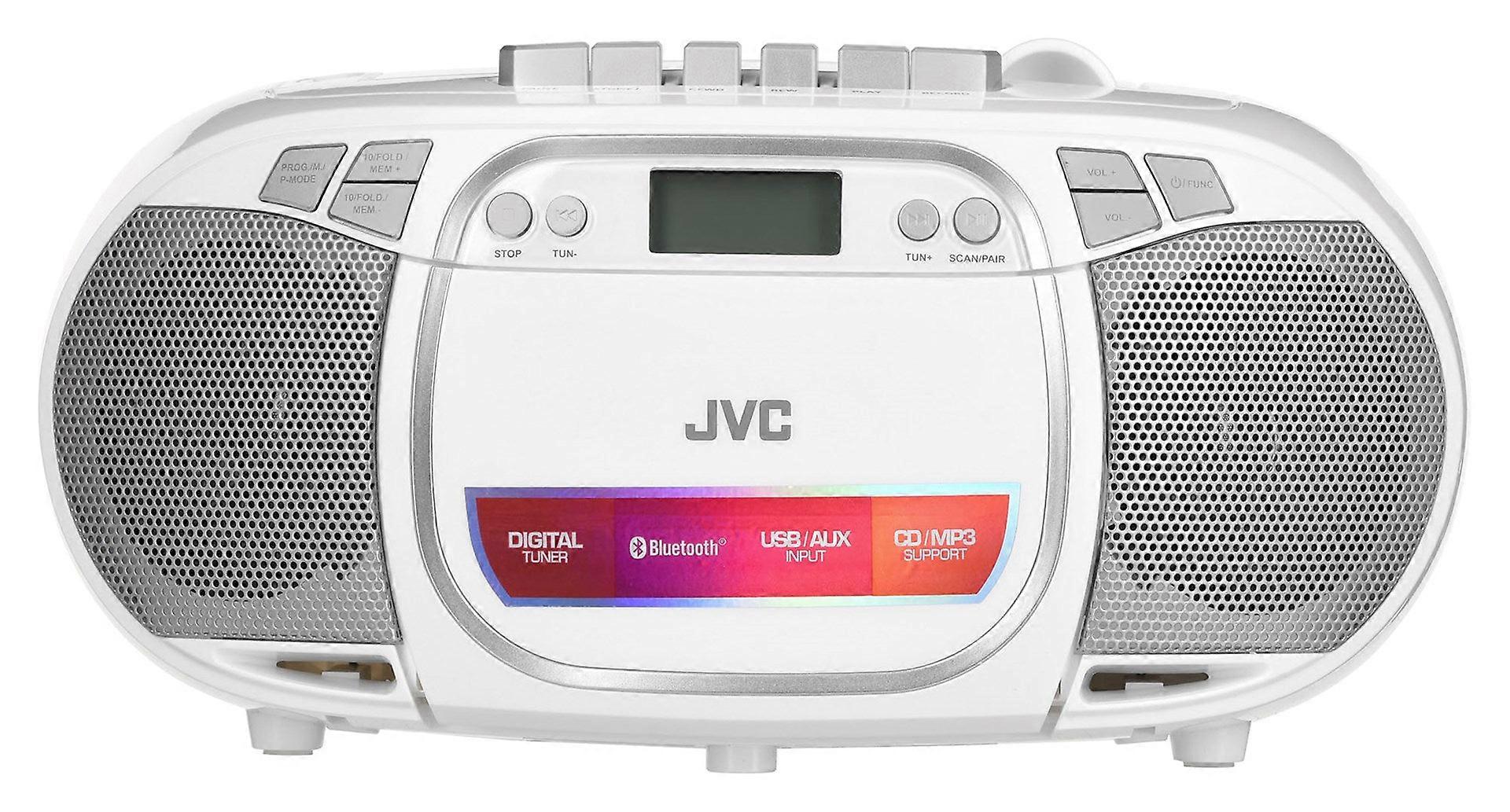 JVC RC-E451W CD-Player Tragbarer CD-Player Weiß