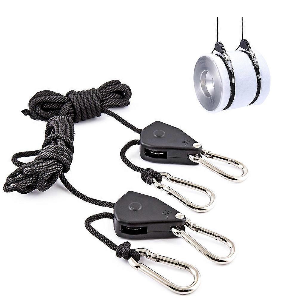 Adjustable Rope Clip Hangers for Hanging Use 8Pcs Heavy Duty Set