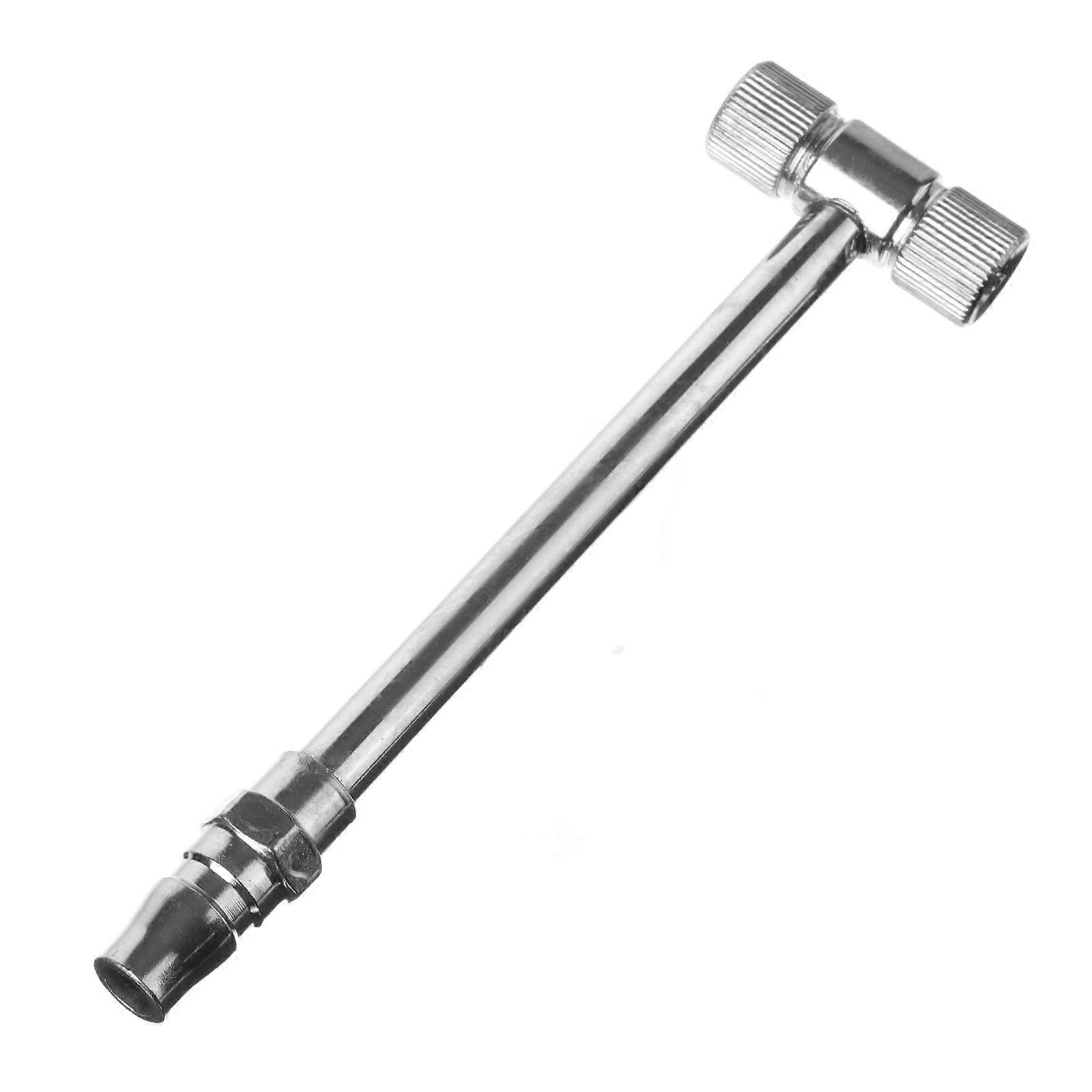 T-shaped Valve Stem Extension Accessory Suitable For Tire Inflation Tasks In Various Vehicles Crafted From Tool Steel 4Pcs