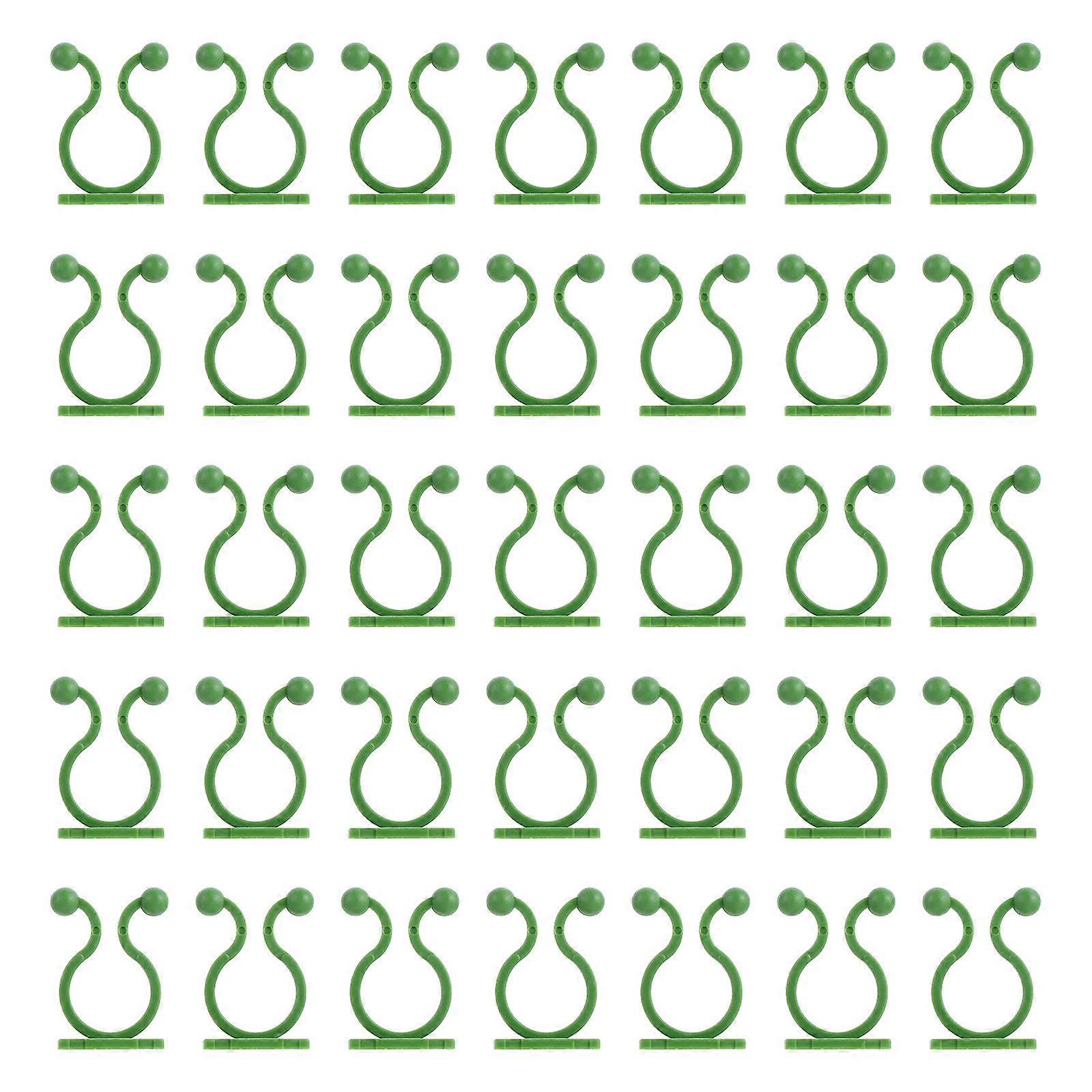 Garden Plant Fixer Accessory 200Pcs Green Climbing Fixing Hooks