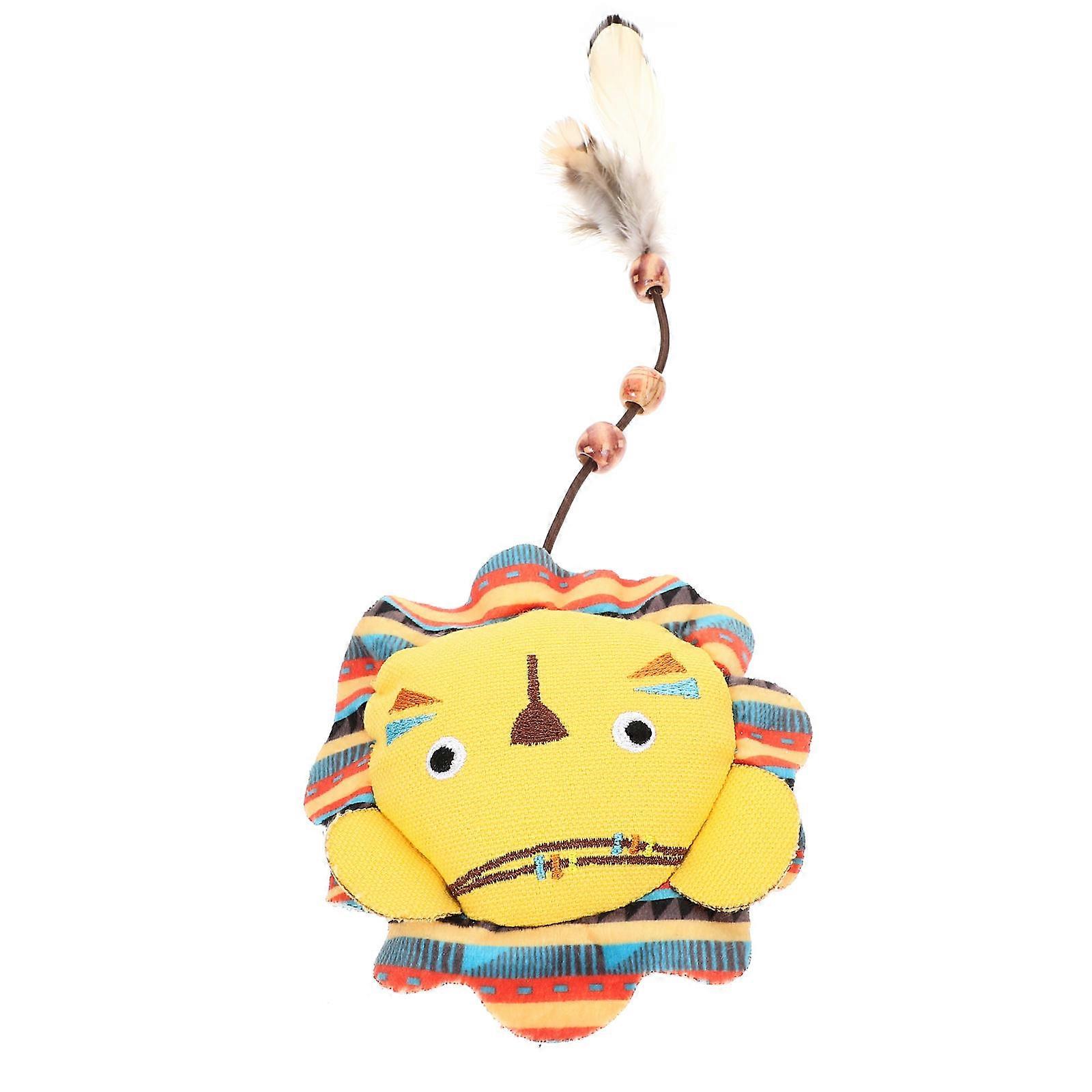 Cat Teeth Grinding Toy Plush Cartoon for Kitten Chewing