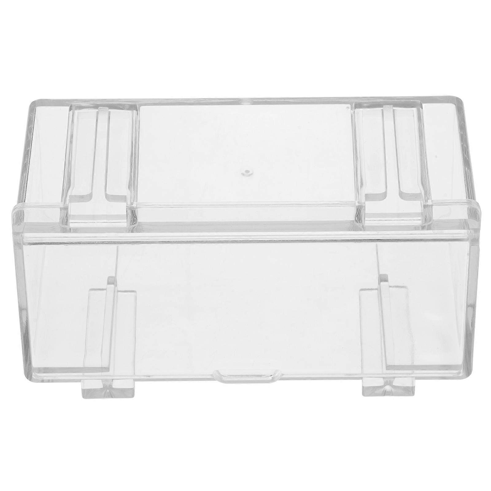 Car Collectible Display Box Plastic Display Case for Storage 3Pcs