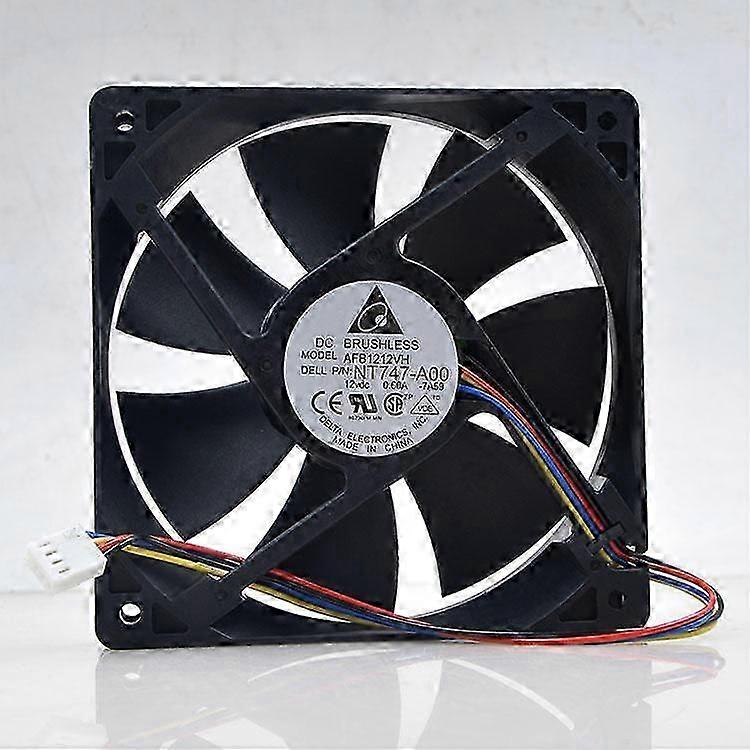 مراوح كمبيوتر 120 مم PWM لدلتا AFB1212VH-BL3V AFB1212VH 12025 12 فولت 0.60 أمبير 4 خطوط مروحة مخصصة 120 مم ل 120 * 120 * 25 مم