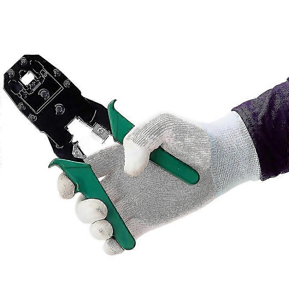 For Multi Tool Rj45 Rj12 Rj11 Wire Cable Crimper Crimp Pc Network Hand Toolsgreen