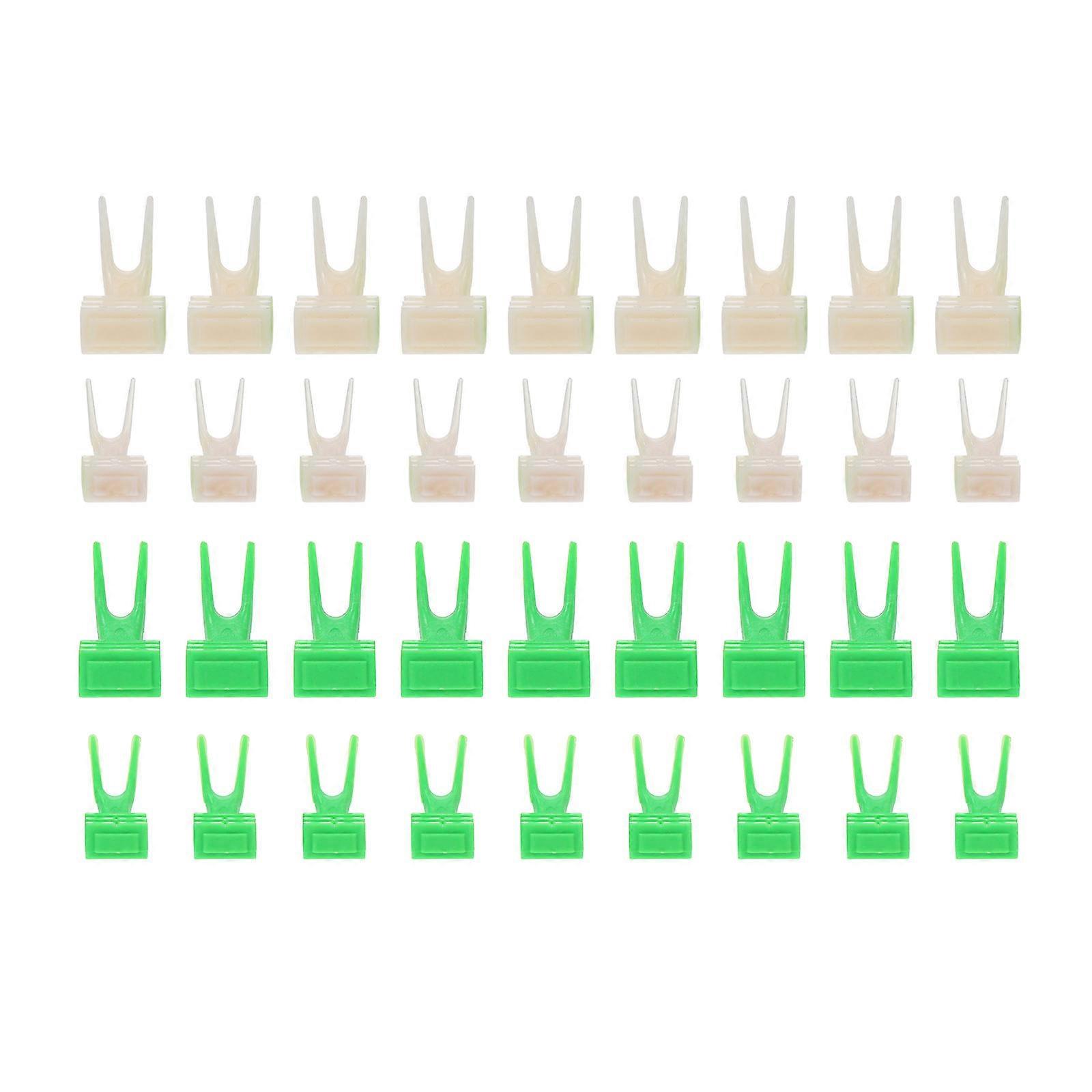 Parrots Fruit Fork Plastic Feeding Tool for Bird Cage 300Pcs