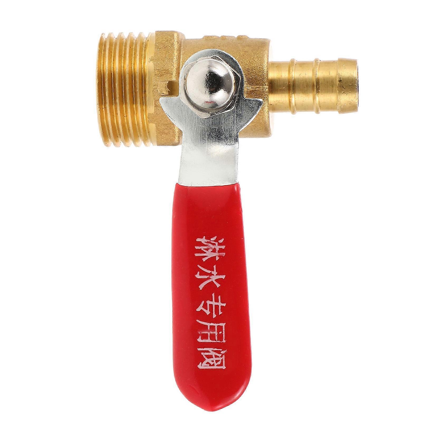 Shut Off Valve Copper Ball Valve for Irrigation 3Pcs Durable Water Control