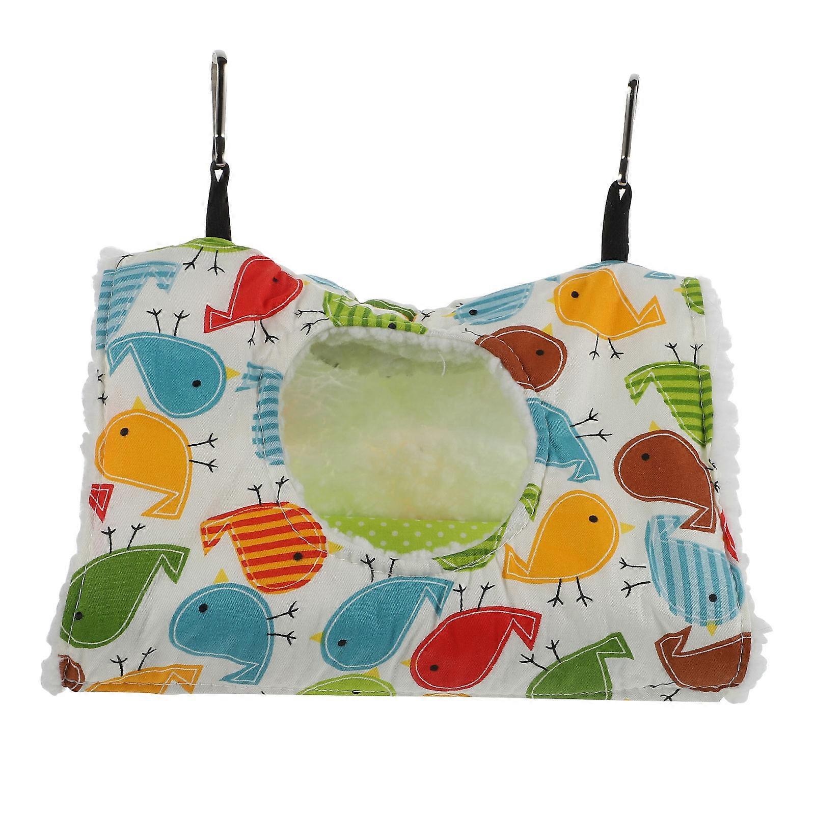 Parrot Hanging Hut for Sleeping 2Pcs Warm Hammock Nest