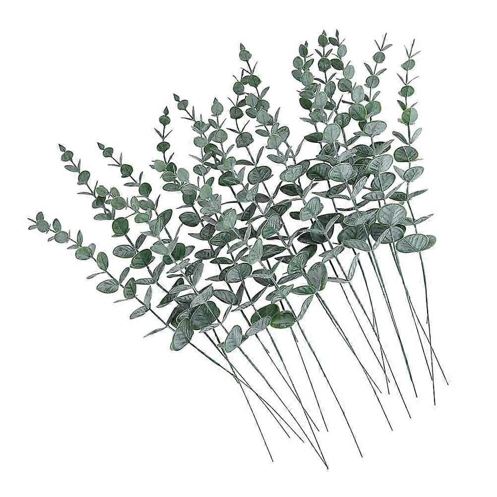 Simulated Leaf Plants 120Pcs Artificial Eucalyptus Leaf for Decor