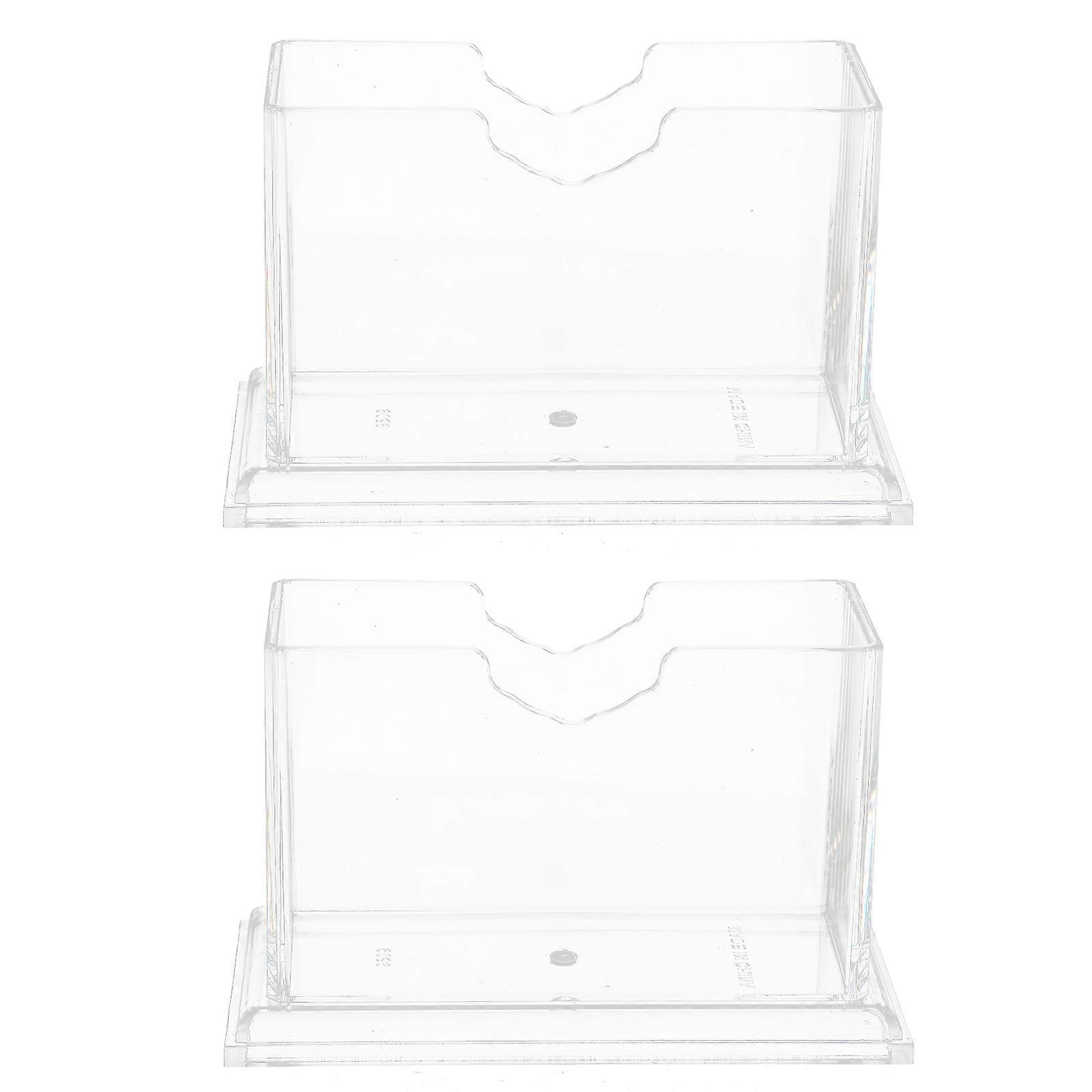 Tissue Napkin Box Rectangular Multi-functional Design Room Interior Decoration 15X9.5X7CM