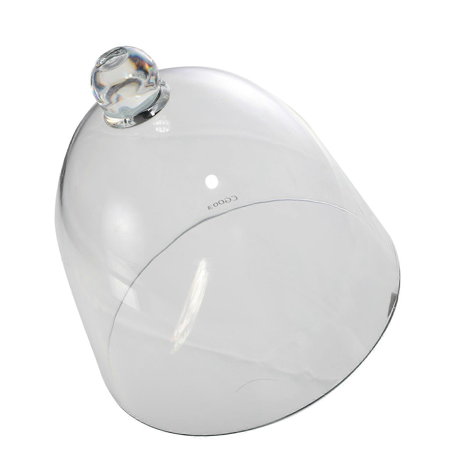 Transparent Cake Cover for Covering 2Pcs Anti-Drop Dustproof Display Boxes