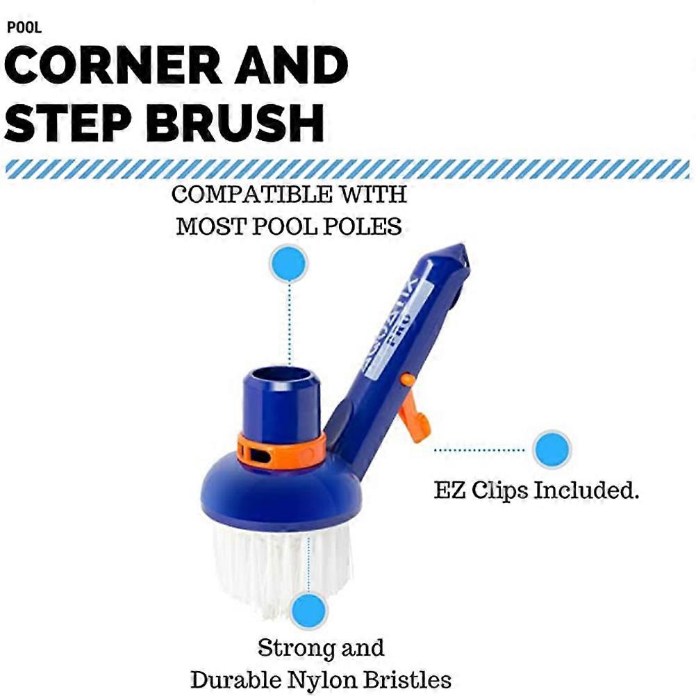 Swimming Pool Cleaning Tool Suction Brush Head Replacement 2Pcs