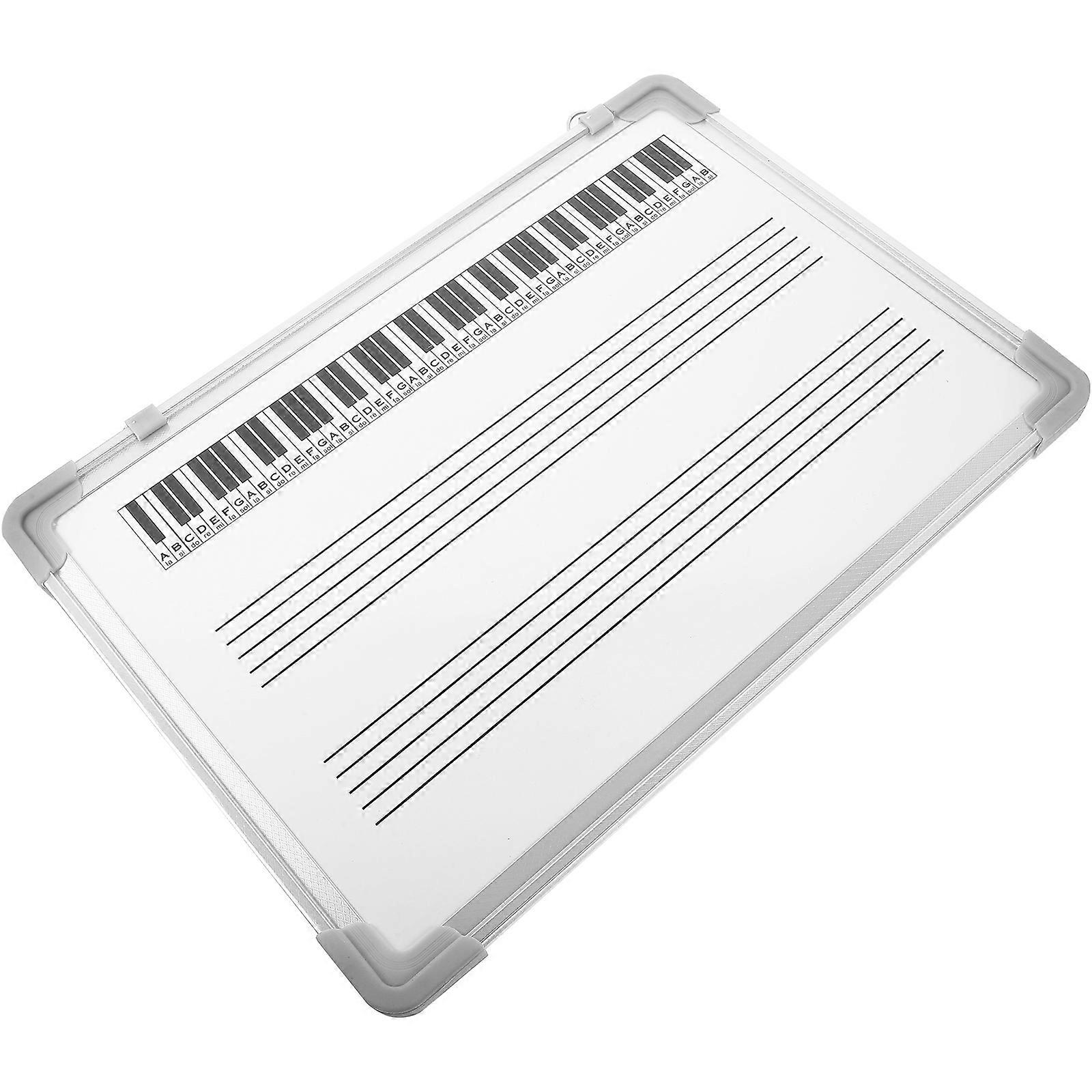 Note Writing Board Staff Musical Board for 3Pcs Classroom Learning Aid
