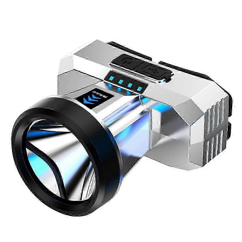 Headlamp with Charging Cable for Various Outdoor Activities Waterproofing