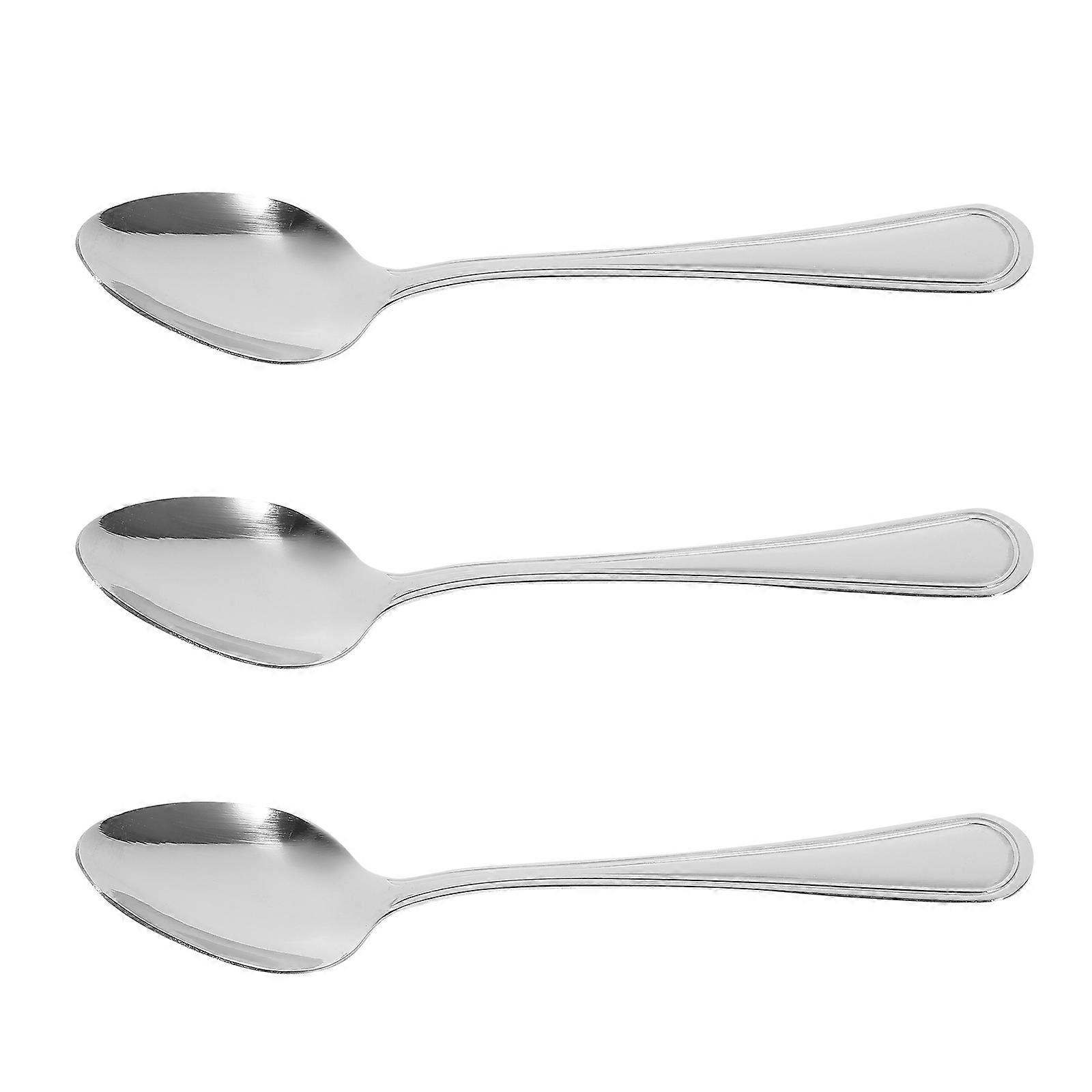 Tea Spoon Stainless Steel Spoons for Kitchen Use 9Pcs Set