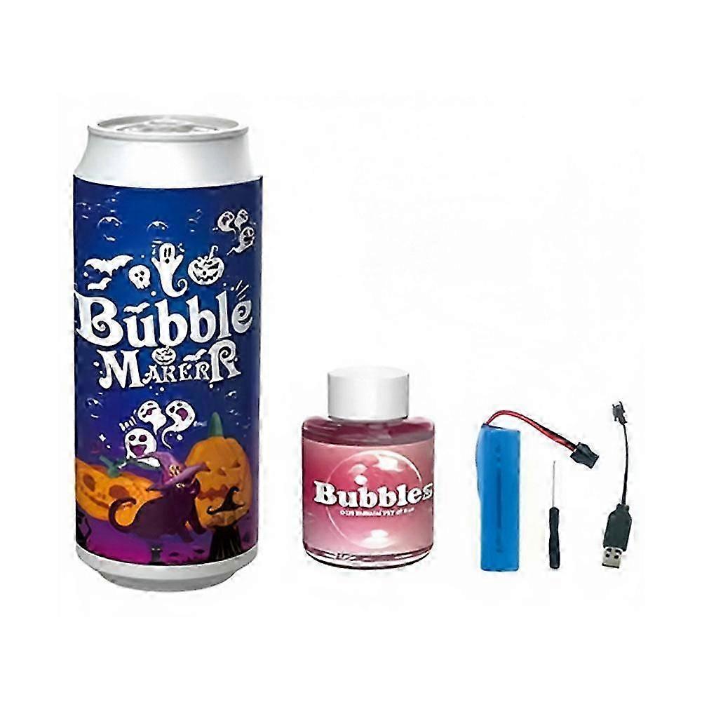 Spooky Halloween Bubble Machine with Lights and Sound Effects, Great for UK Parties and Family Fun