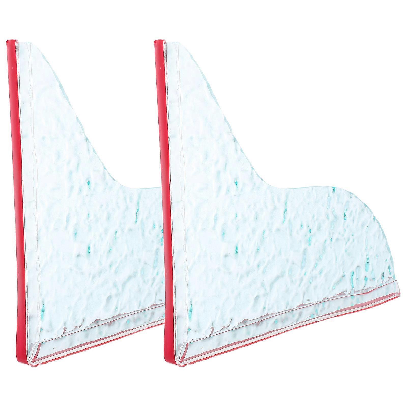 Acrylic Bath Splash Guard Waterproof Self Adhesive Protector 1Pair for Bathroom