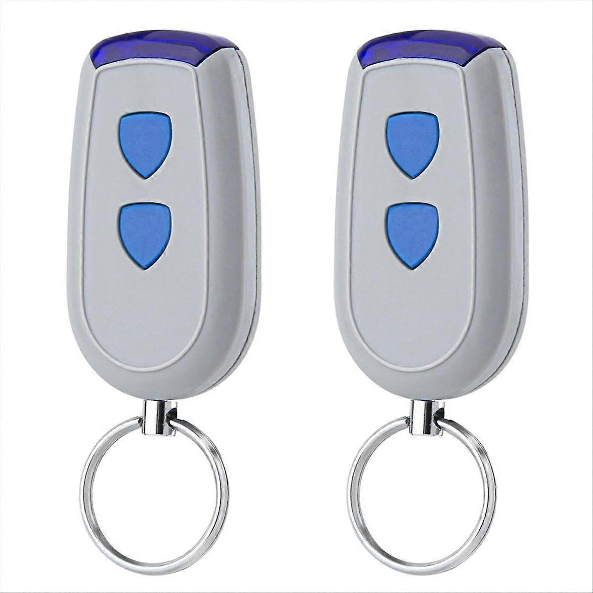 2er-Pack 433,92 MHz Fernbedienung für Crawford Standard Steel EA433 2KS, EA433 2KM, EA433 4KS, RCU 433-2K, RCU 433-4K