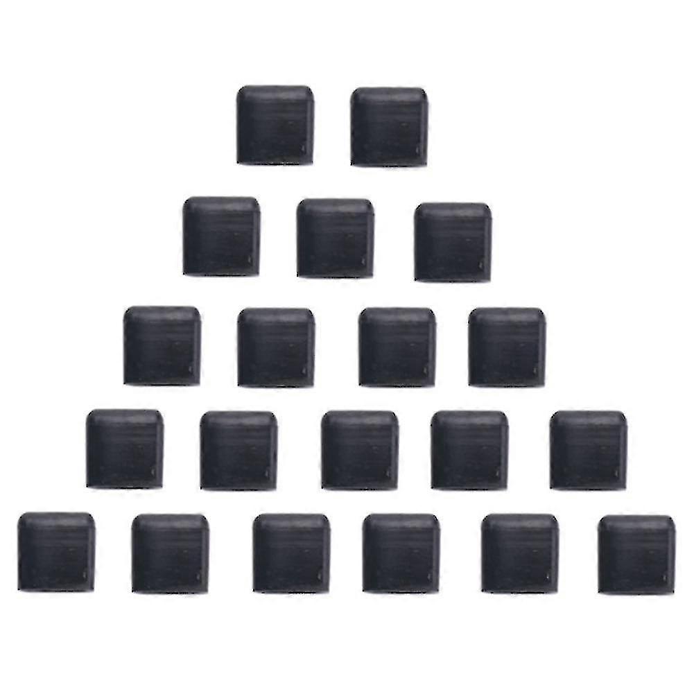 20pcs Rubber Pieces Non-scratch Protective Covers For Airfryer Grill Kitchen Cooking