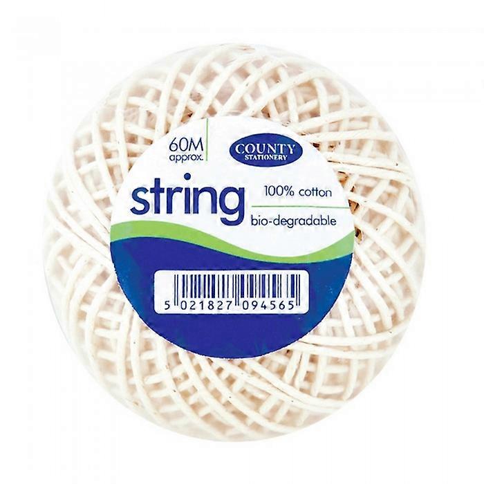 Papeterie de comté boules de String Coton Bio-dégradable (Pack de 12)