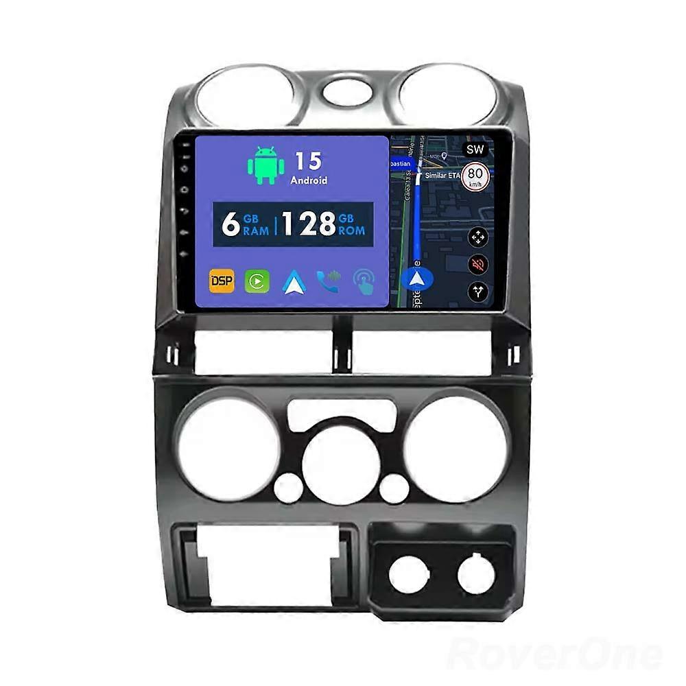 Car Radio 6G+128G CarPlay GPS Navigation Head Unit for Isuzu D-MAX DMAX MU7 Chevrolet Colorado 2001 -2012 Android Auto Bluetooth Stereo Touch Screen