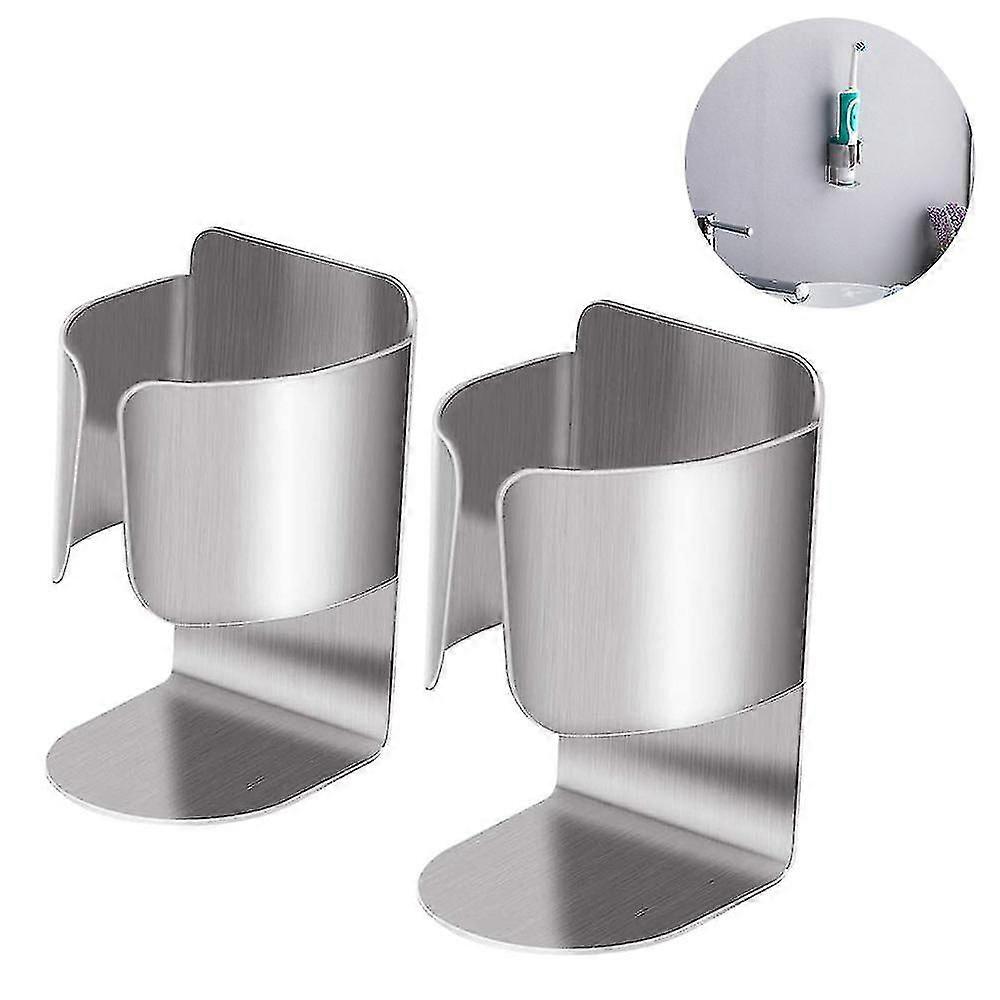 2 Pcs Adhesive Electric Toothbrush Holder