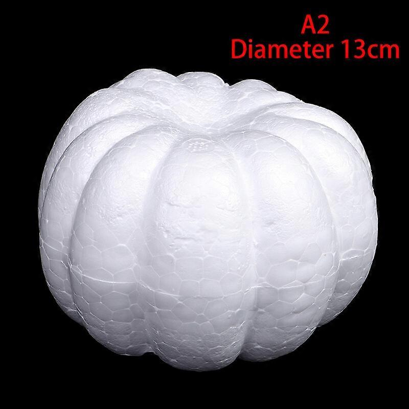 Foam Pumpkin White Blank Halloween Christmas Simulation Pumpkin Atificial Foam!
