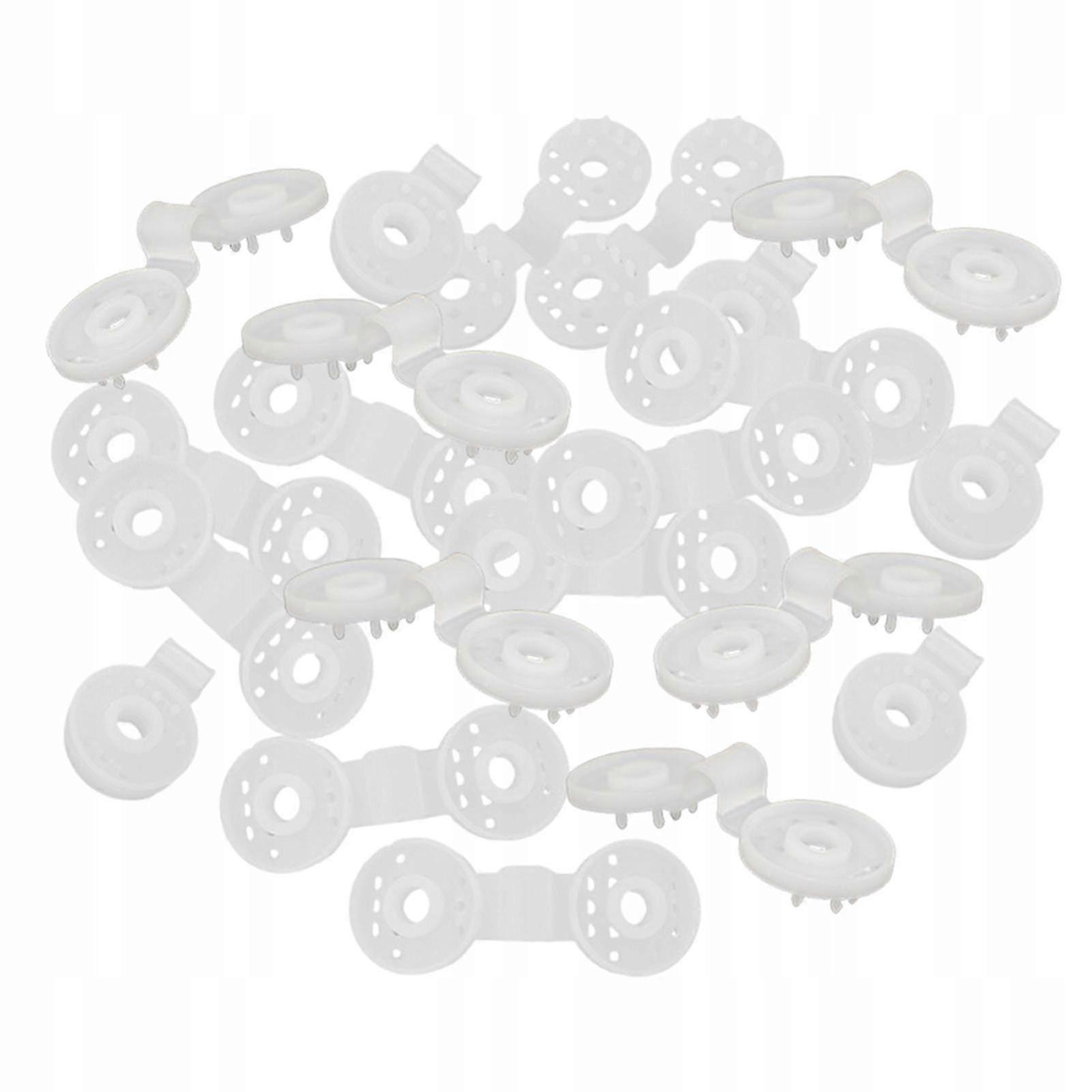 50x Plastic Shade Fabric Clips, Sunshade Net Attachment And Placement